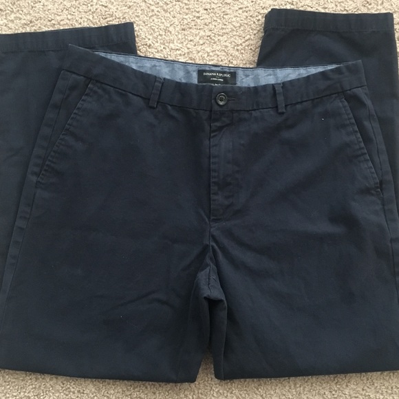 Banana Republic | Navy Aiden Chinos - Picture 2 of 4